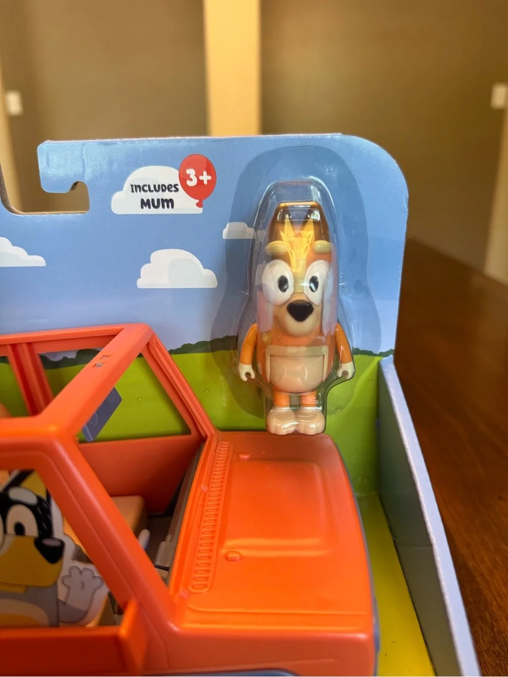 NWT Bluey Heeler Family Road Trip 4WD Vehicle